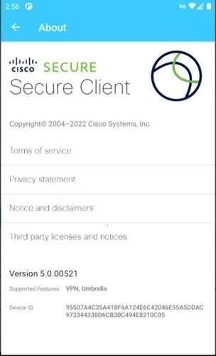 Cisco Secure Client��׿���ֻ���