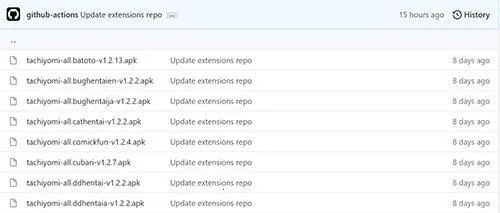 tachiyomi插件仓库 tachiyomi插件仓库