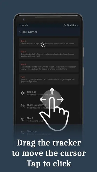 Quick Cursor(单手操作辅助) Quick Cursor(单手操作辅助)
