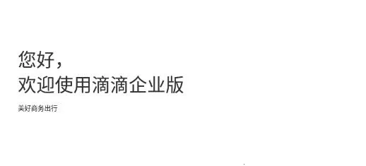滴滴企业版(企业出行管理工具) 滴滴企业版(企业出行管理工具)